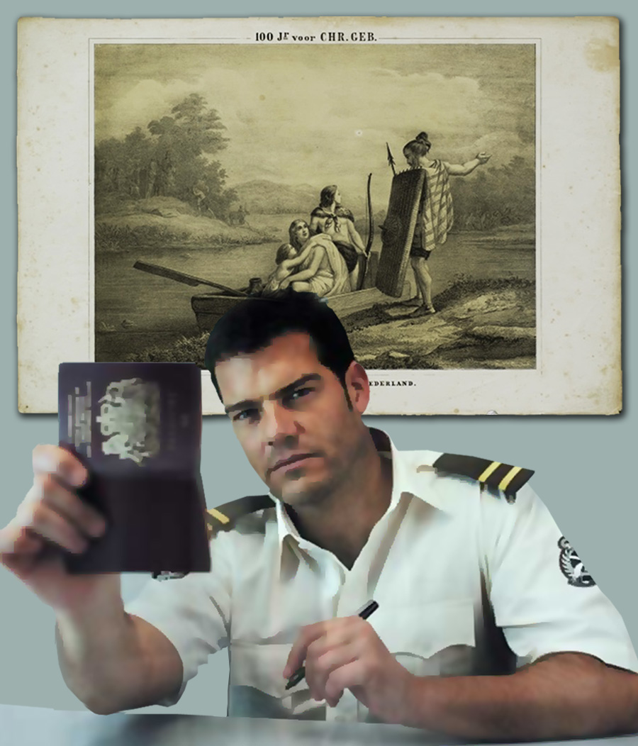 AankomstDerBatavierenInNederland