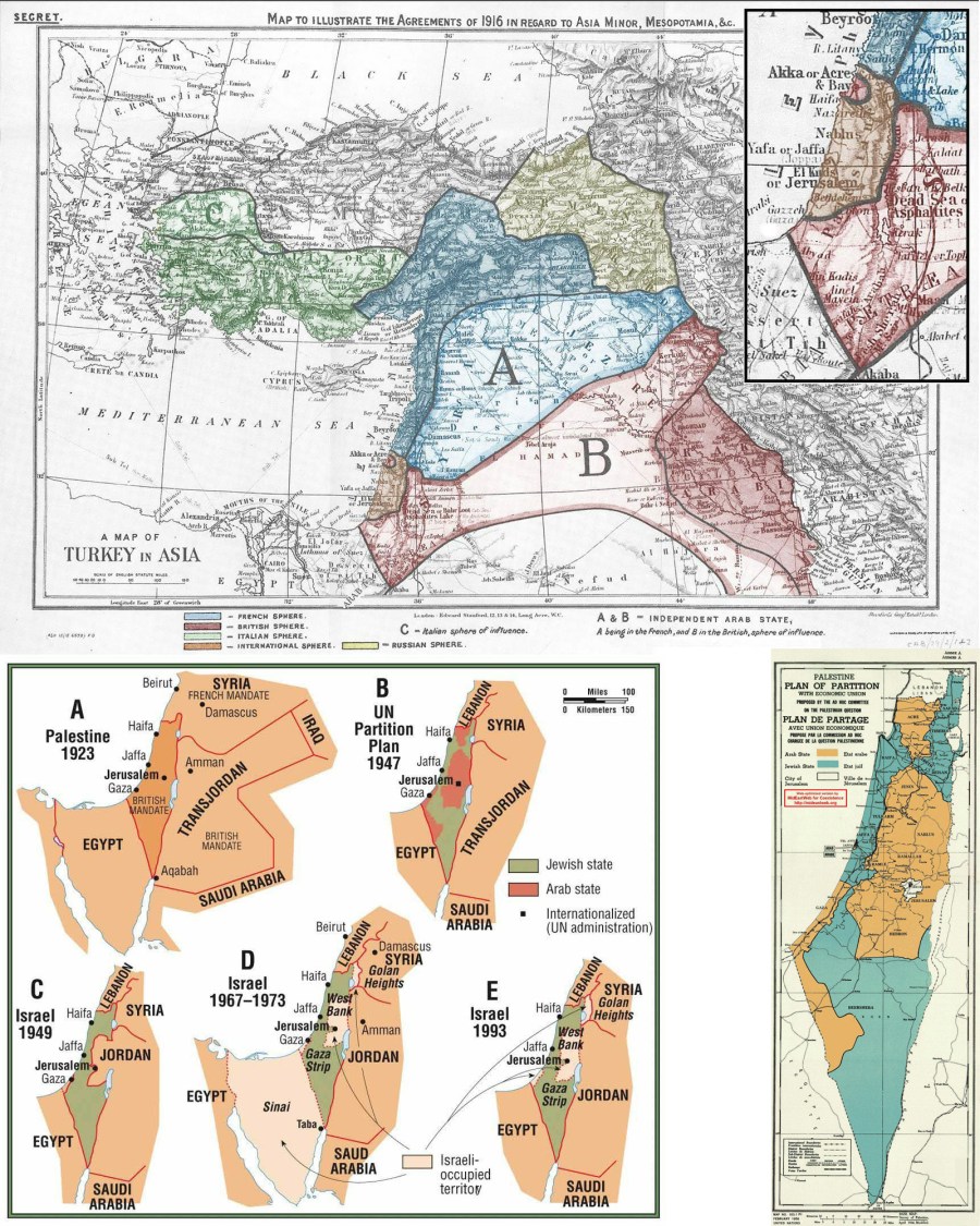 PalestibePartitionPlans1916_1993