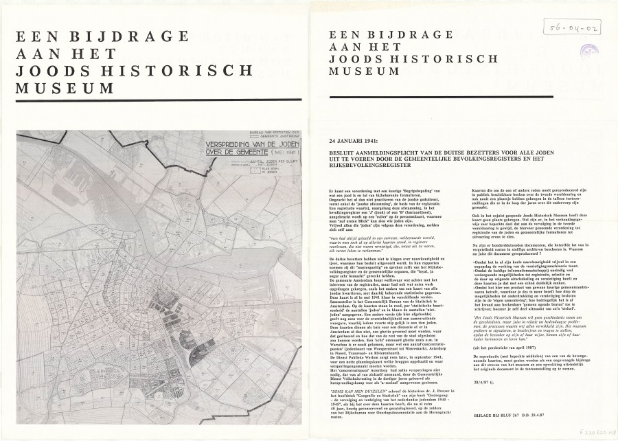 Iedere_Stip_Tien_Joden_kaart_Amsterdam_1941